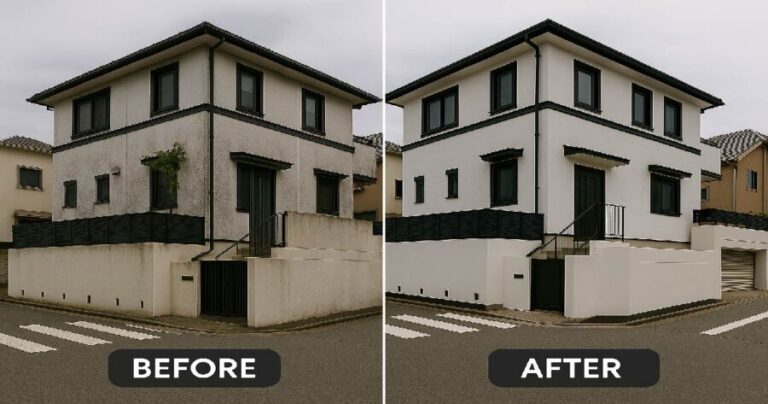 めじろ台の戸建て塗り替え事例｜Before/After・使用塗料（ダイナミックTOP）