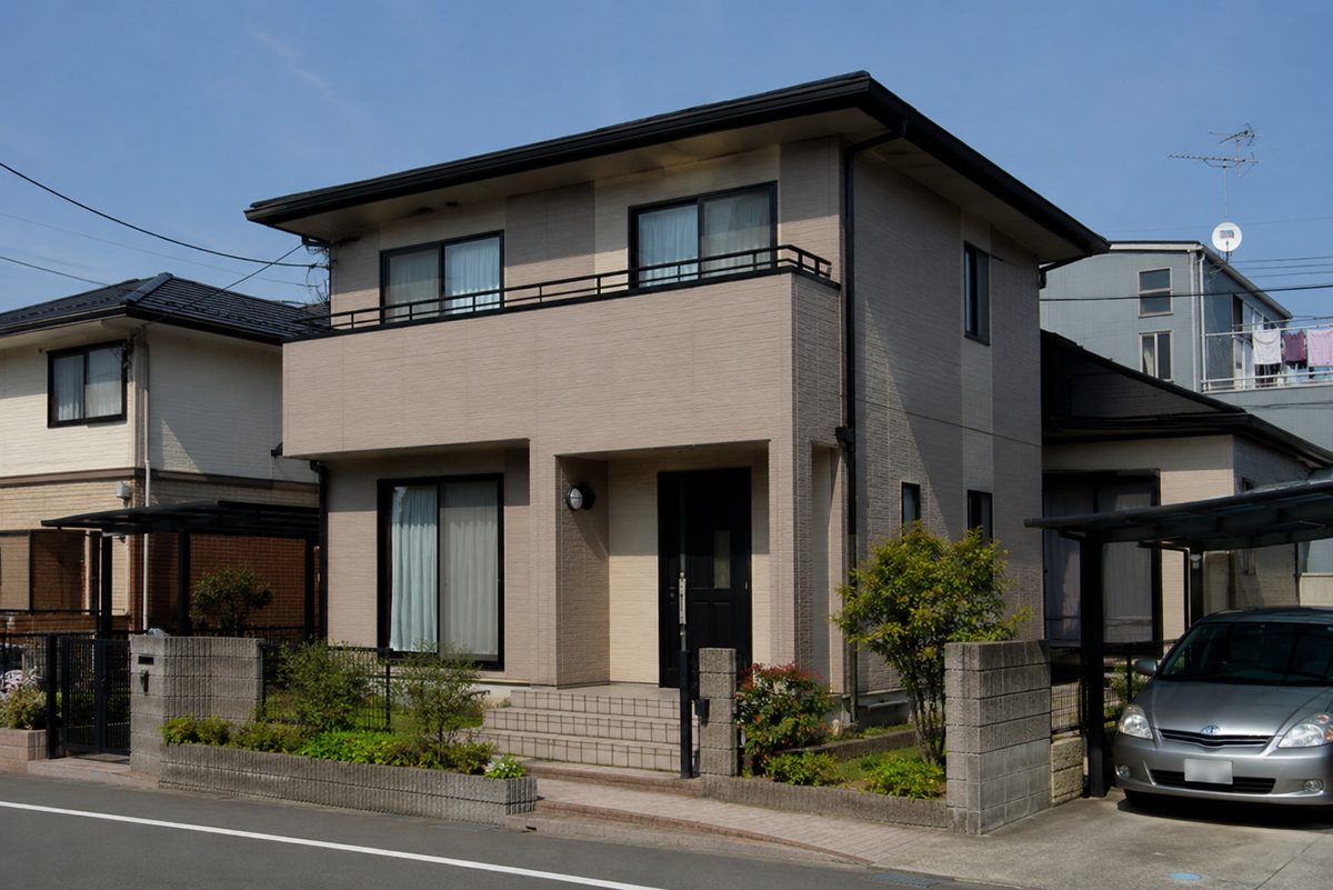 八王子市めじろ台外壁塗装 施工前
