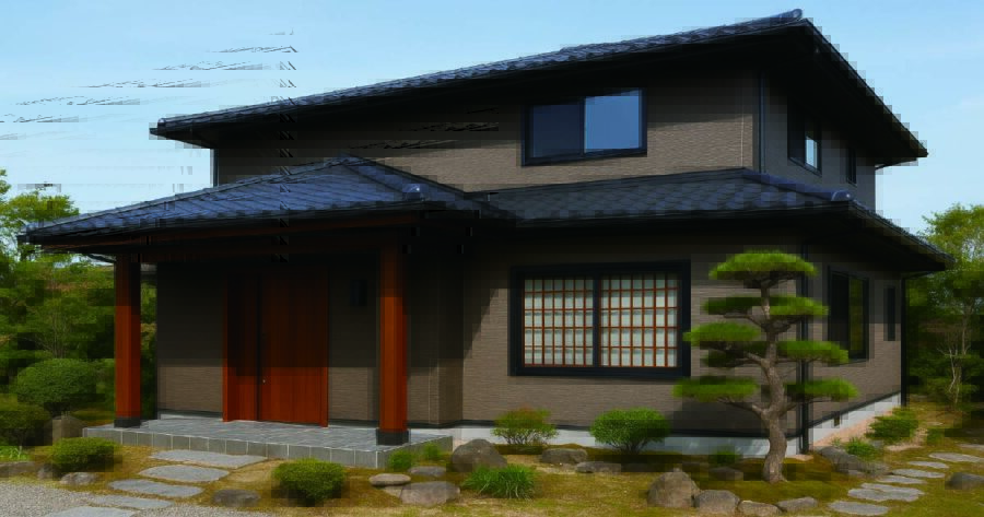 和モダン住宅