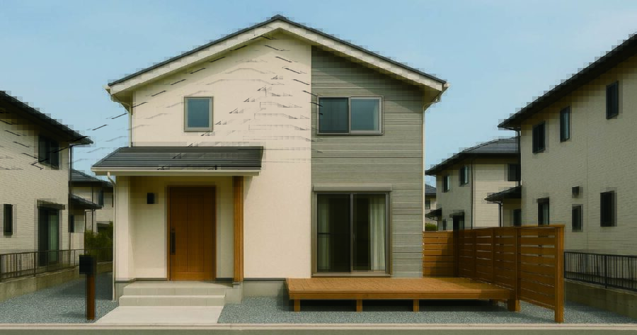 ナチュラルモダン住宅