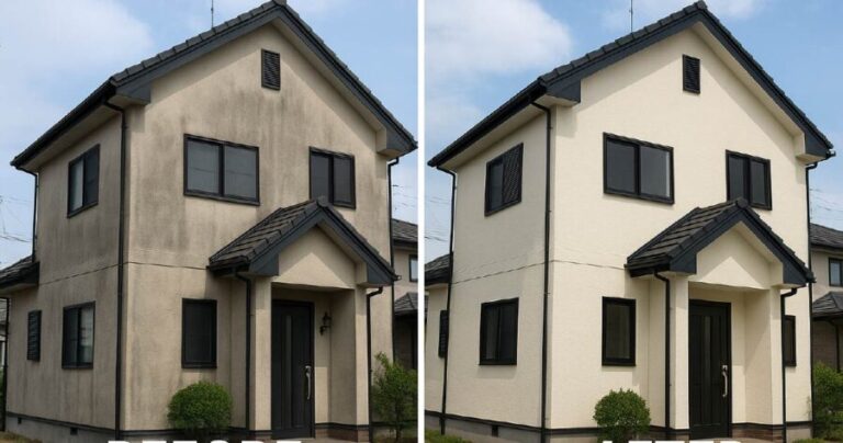 立川市錦町の外壁塗装・屋根塗装・コーキング打ち替え事例