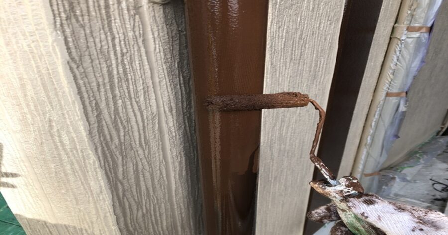 八王子市で雨どい塗装
