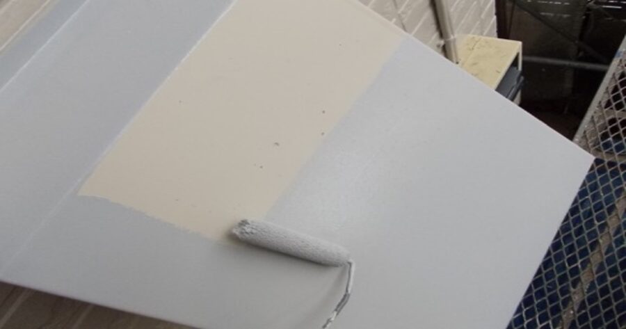 八王子市換気フード錆止め塗装