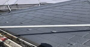 屋根塗装施工後