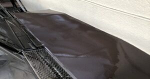 八王子市台町 庇板金塗装 施工後