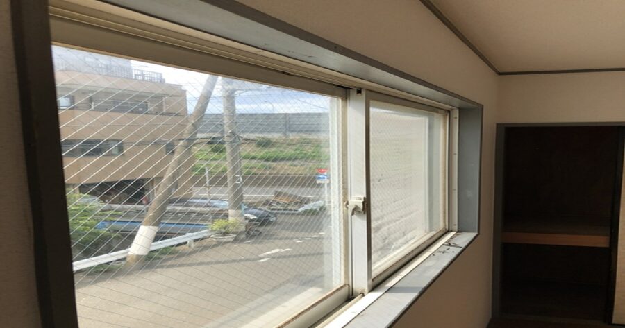 八王子市木枠塗装 施工前