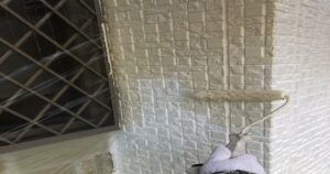 八王子市子安町 外壁中塗り1