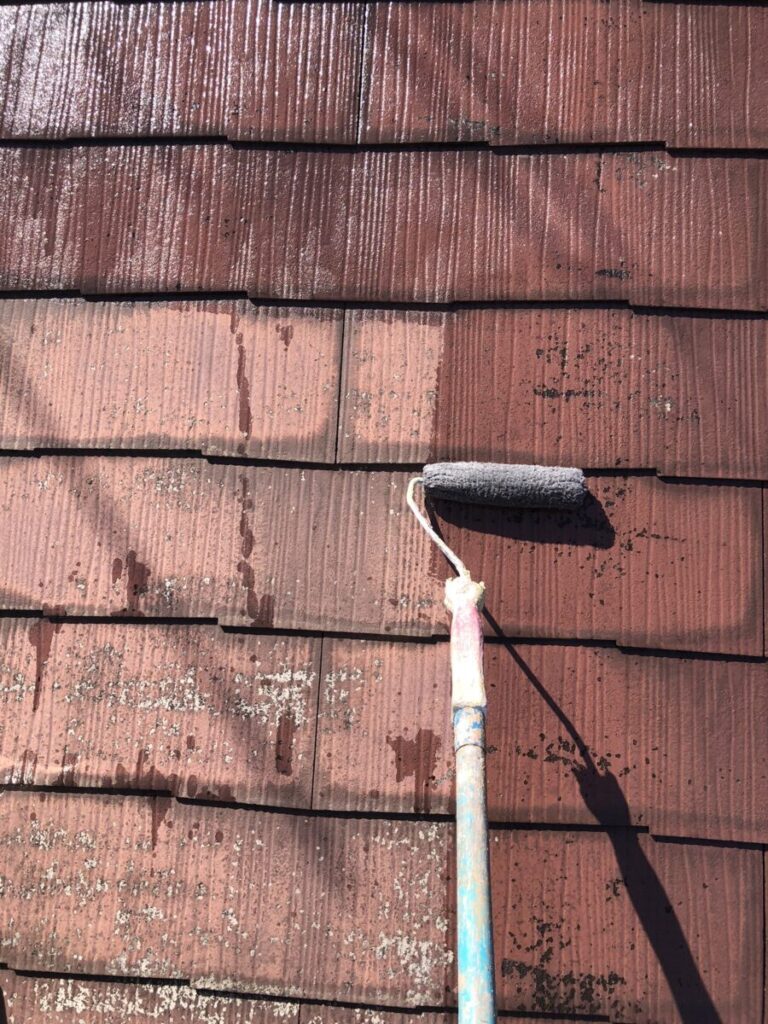 八王子市屋根シーラー塗装　