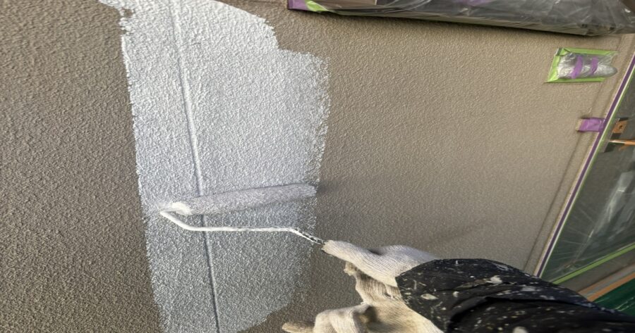 八王子市別所|外壁 下塗り