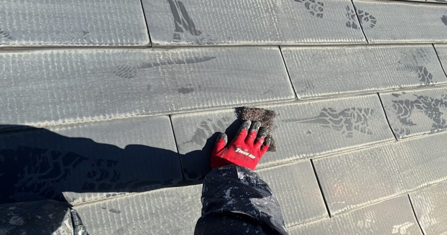 八王子市別所|屋根 ケレン(下地調整)