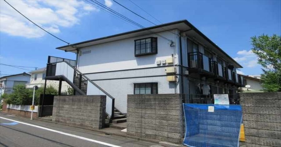 八王子市鑓水|外壁塗装 施工前 全景