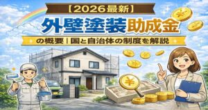 外壁塗装助成金【2026最新】