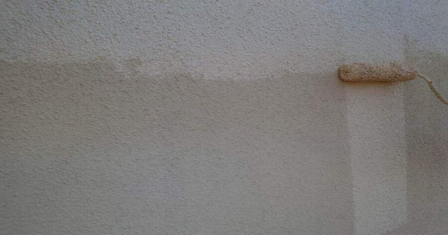 八王子市館町|外壁塗装 上塗り