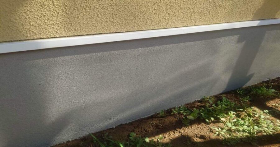 八王子市館町|土台水切り 施工後