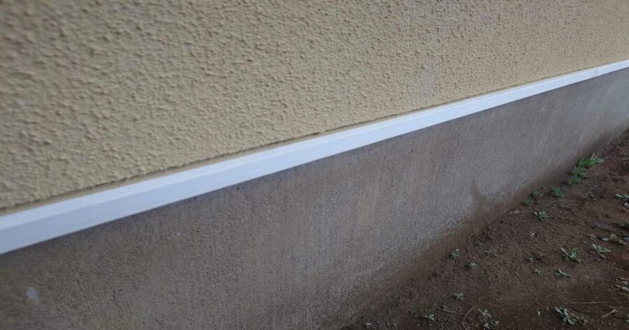 八王子市館町|土台水切り 施工前