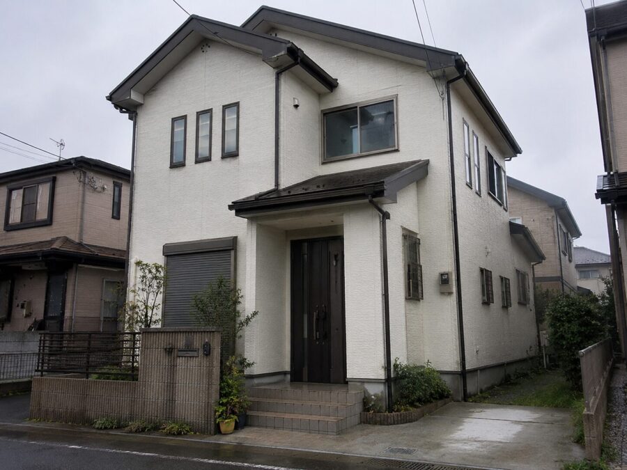多摩市和田の戸建て 外壁・屋根塗装 施工前